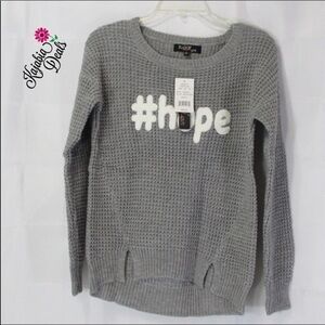 SUGAR RUSH Knit Sweater Top NWT Size XL